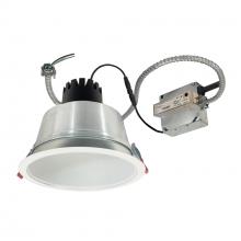 Nora NCR3-81L230FP01MPW - 8" Sapphire III Retrofit, Matte Powder White Reflector/Matte Powder White Flange, 120V; Phase