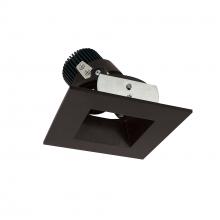 Nora NIO-4SDSQ30XBZ/10 - 4" Iolite LED Square Adjustable Reflector with Square Aperture, 1000lm / 14W, 3000K, Bronze