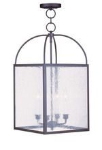 Livex Lighting 4046-07 - 4 Light Bronze Chain Lantern