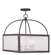 Livex Lighting 4057-07 - 5 Light Bronze Lantern