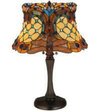 Meyda Green 130762 - 22.5"H Hanginghead Dragonfly Table Lamp