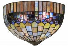 Meyda Green 157565 - 16" Wide Tiffany Candice Wall Sconce