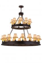 Meyda Green 172678 - 51"W Sullivan Ranch 27 LT Two Tier Chandelier