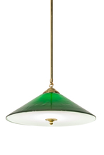 Meyda Green 183553 - 18"W Bailey Banker's Pendant
