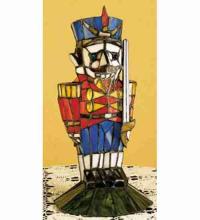 Meyda Green 18469 - 15" High Nutcracker Accent Lamp