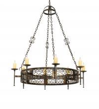 Meyda Green 222724 - 48" Wide Toscano 8 Light Chandelier