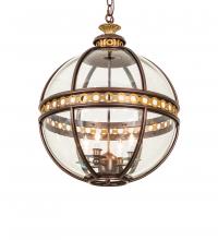Meyda Green 240983 - 21" Wide Guilloche Pendant