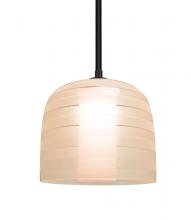 Besa Lighting 1TT-MITZI7SA-BK - Besa Mitzi 7 Cord Pendant