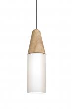 Besa Lighting J-NININA-LED-BK - Besa Nini Cord Pendant