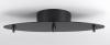 CAL Lighting CP-3L-LOW-DB - 3 lights line canopy for low voltage pendants  12V  150W max w/ transformer.