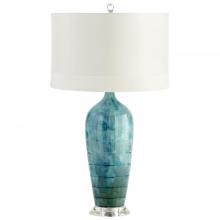 Cyan Designs 05212 - Elysia Table Lamp Blue Glaze