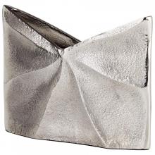 Cyan Designs 07196 - Clarice Vase Raw Nickel - Small