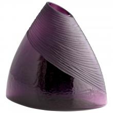 Cyan Designs 07336 - Mount Amethyst Vase Purple - Small