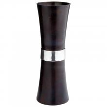 Cyan Designs 08294 - Catalina Vase Bronze And Blue - Small