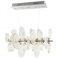 Cyan Designs 09684 - Discus Pendant 5-Light Polished Nickel
