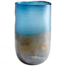 Cyan Designs 10345 - Europa Vase Blue And Iron Glaze - Tall