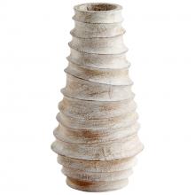 Cyan Designs 10726 - Giorgio Vase Whitewashed - Large