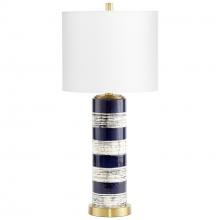 Cyan Designs 10951 - Bristle Brush Table Lamp Blue