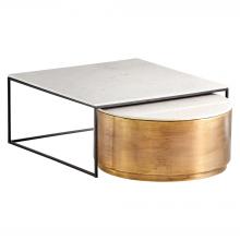 Cyan Designs 11423 - Nessman Nesting Tables Bronze and Black