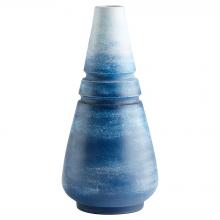 Cyan Designs 11550 - Amarna Vase Designed by J Kent Martin Blue Ombre - Large