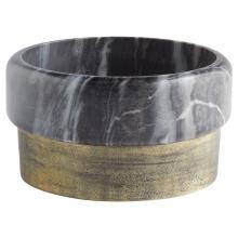 Cyan Designs 11675 - Roma Bowl Designed by J Kent Martin Grey