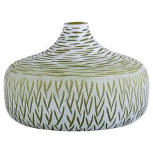 Cyan Designs 12066 - Signo Vase Green White - Stout