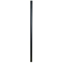 Craftmade Z8790-TB - 8' Black Post w/ Knockouts for Photocell and Outlet