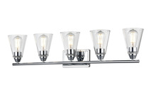 DVI DVP34355CH-CL - LOUISBOURG 5 LT VANITY