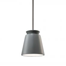 Justice Design Group CER-6425-PWGN-NCKL-RIGID - Small Trapezoid Pendant