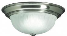 Dolan Designs 523-09 - Richland 3Lt Flushmount Satin Nickel