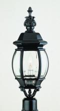 Trans Globe 4061 BK - 3LT MED POST MOUNT-OUTD-BEVELE
