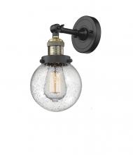 Innovations Lighting 203-BAB-G204-6 - Beacon - 1 Light - 6 inch - Black Antique Brass - Adjustable Sconce