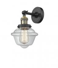 Innovations Lighting 203-BAB-G532 - Oxford - 1 Light - 8 inch - Black Antique Brass - Adjustable Sconce