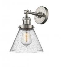 Innovations Lighting 203-SN-G44 - Cone - 1 Light - 8 inch - Brushed Satin Nickel - Adjustable Sconce
