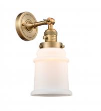 Innovations Lighting 203SW-BB-G181 - Canton - 1 Light - 7 inch - Brushed Brass - Adjustable Sconce