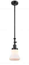 Innovations Lighting 206-BK-G191 - Bellmont - 1 Light - 6 inch - Matte Black - Stem Hung - Adjustable Mini Pendant