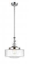 Innovations Lighting 206-PC-G694-12 - Bridgeton - 1 Light - 12 inch - Polished Chrome - Stem Hung - Adjustable Mini Pendant