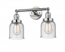 Innovations Lighting 208-SN-G54 - Bell - 2 Light - 16 inch - Brushed Satin Nickel - Adjustable Bath Vanity Light