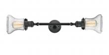 Innovations Lighting 208L-BK-G194 - Bellmont - 2 Light - 6 inch - Matte Black - Adjustable Bath Vanity Light