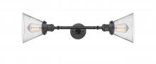 Innovations Lighting 208L-OB-G44 - Cone - 2 Light - 8 inch - Oil Rubbed Bronze - Adjustable Bath Vanity Light