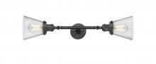 Innovations Lighting 208L-OB-G64 - Cone - 2 Light - 6 inch - Oil Rubbed Bronze - Adjustable Bath Vanity Light