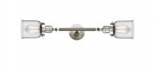 Innovations Lighting 208L-SN-G52 - Bell - 2 Light - 5 inch - Brushed Satin Nickel - Adjustable Bath Vanity Light