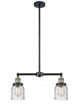 Innovations Lighting 209-BAB-G54 - Bell - 2 Light - 21 inch - Black Antique Brass - Stem Hung - Adjustable Island Light