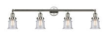 Innovations Lighting 215-PN-G184S - Canton - 4 Light - 42 inch - Polished Nickel - Adjustable Bath Vanity Light