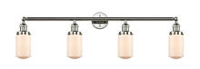 Innovations Lighting 215-PN-G311 - Dover - 4 Light - 43 inch - Polished Nickel - Adjustable Bath Vanity Light