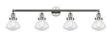 Innovations Lighting 215-PN-G324 - Olean - 4 Light - 43 inch - Polished Nickel - Adjustable Bath Vanity Light