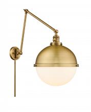 Innovations Lighting 238-BB-HFS-121-BB - Hampden - 1 Light - 13 inch - Brushed Brass -Adjustable Swing Arm