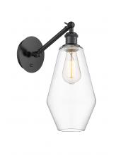 Innovations Lighting 317-1W-BK-G652-7 - Cindyrella - 1 Light - 7 inch - Matte Black - Adjustable Sconce