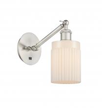 Innovations Lighting 317-1W-SN-G341 - Hadley - 1 Light - 5 inch - Brushed Satin Nickel - Adjustable Sconce