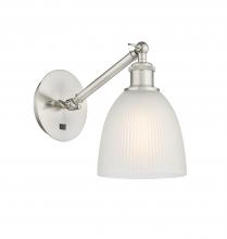 Innovations Lighting 317-1W-SN-G381 - Castile - 1 Light - 6 inch - Brushed Satin Nickel - Adjustable Sconce